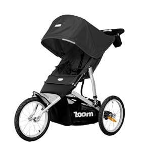 Joovy Zoom ATS Jogging Stroller, Black