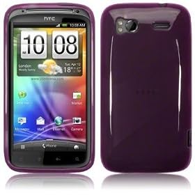WalkNTalkOnline - HTC Sensation 4G & Sensation XE Purple Hydro Gel Protective Case