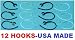 12 Pieces (6-clear/6-black) Earhook Ear Hook Clip Loop Replacement Compatible with Following Bluetooth Headset