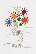 Pablo Picasso Petite Fleurs FLOWERS art Print Poster - 24" x 36"