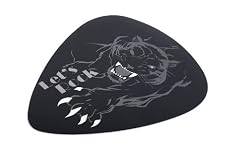 Let's Rock Giant Plectrum / Pick Shaped Mouse Mat for Computer Mouse Black Panther Design