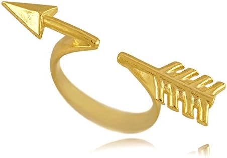 Leah and Kate Women's Mockingjay Arrow Adjustable Knuckle Ring