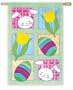 Patchwork Easter Flag