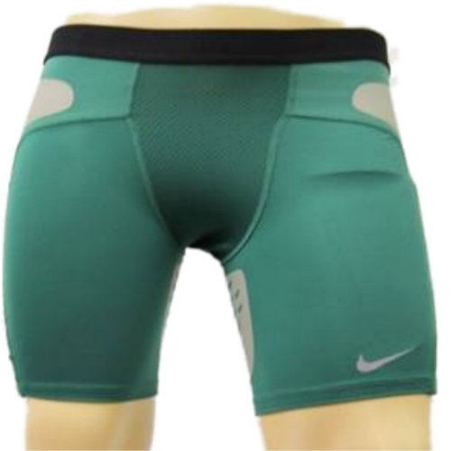 NIKE Men Running Pro Combat Hyper-strong Compression SLIDING Shorts 2XL Green
