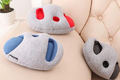 New design magical Mini Sleepy ostrich pillow office the nap pillow almohadas mini traveling glove piilows female travesseiro (Yellow)