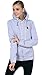 Merryfun Women's Oblique Zipper Hoodie jacket Sweatshirt Tops