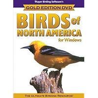 New Thayer Birding Software Birds Of N. America Gold Edition Version 5 DVD For Your Birding Library