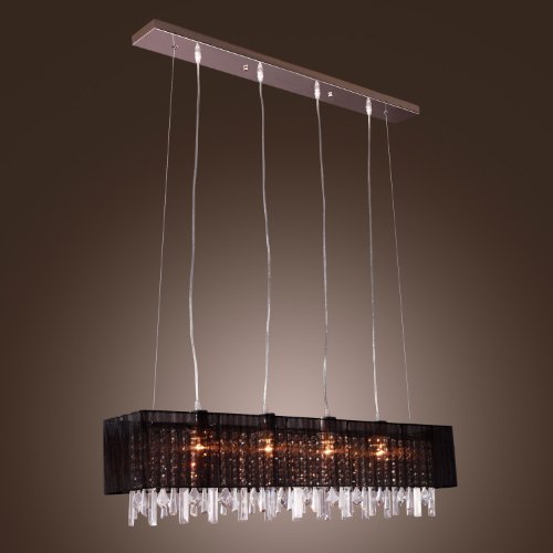 LightInTheBox Stylish Pendant Light with 4 lights (Fabric Shade)