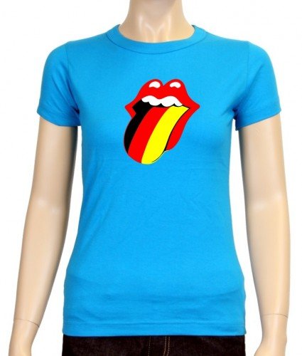 Deutschland T-SHIRT EM 2012 Z-LOGO Fußball atoll GIRLY GR.L