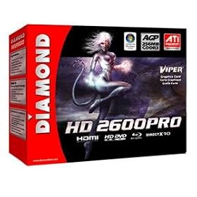 Diamond Radeon HD2600 Agp 256MB GDDR2 Pro Ati by Best Data Products