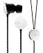 Wire Mic iPhone Headphones in Black HP by Nixon