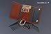Bosca Old Leather 6 Hook Keyfree Key Case (Dark Brown)