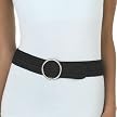 Xhilaration&reg; Satin Stitch Belt - Black