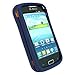 SAMSUNG GALAXY S RELAY 4G D3O TEXTURED GEL SKIN, BLUE