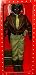 12" GI Joe Army General African-American Action Figure WWII 50th Anniversary Numbered Commemorative Edition (Hasbro 1996)