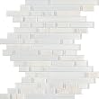 Zen ARCTIC GLACIER Glass Mosaic Tiles For Kitchen Bathroom Backsplash, Shower Walls