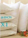 Linens Limited Polycotton Polyester Cushion Inner Pad, 45 x 45 Cm