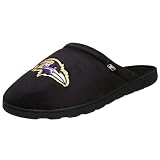 Reebok Men's NFL Slipper,Ravens,Small
