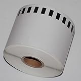 8 Rolls compatible DK-2205 continuous labels 2-4/9" *100" (62mm*30.48m)(Reusable Cartridge Sold Separately)