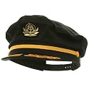 Adjustable Captain Hat-Black Flagship