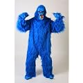 Gorillakost�m blaues Kost�m Gorilla Tierkost�m Tier blau Affenkost�m King blauer Affe Affen Gorillas Kong Gr. L / bis 185 cm