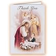 8 First Communion Boy Thank You Cards with Envelopes! (3.5" x 5")