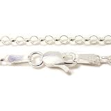 シルバー925*SILVER925シルバーロールチェーン50cmの画像