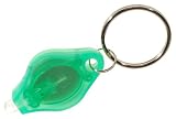 Lucky Cellphone Charm Flashlight White LED Keychain. Smallest, Lightest, Brightest. Now in Green!