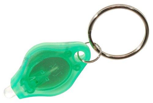 Lucky Cellphone Charm Flashlight White LED Keychain. 