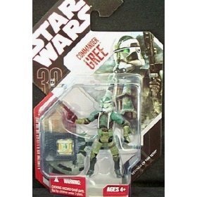 Star Wars Saga 2008 30th Anniversary Wave 1 Action Figure Commander Gree