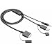 JVC Mobile Regular KSU29 iPod/iPhone to USB and 3.5 Jack Cable