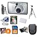 Canon PowerShot SD890IS 10MP Digital Camera Accessory Kit with 2GB Memory + Extra Battery + Case/Tripod & More