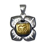 Muladhara: The Base Chakra Pendant - Sterling Silver Jewelry