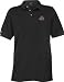 Ohio State Buckeyes Black Classic Pique Stainguard Polo Shirt