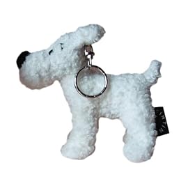 SNOWY PLUSH KEY RING FROM THE ADVENTURES OF TINTIN