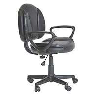 Pillow Back Task Chair - PurSoft Black