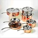 Gourmet Standard 11 Piece Copper Tri-Ply Cookware Set