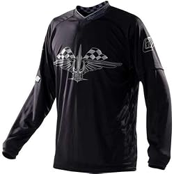 Troy Lee Designs GP Hot Rod Men's MX Motorcycle Jersey - Black