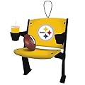 NFL Licensed Pittsburgh Steelers Team Stadium Chair Ornament