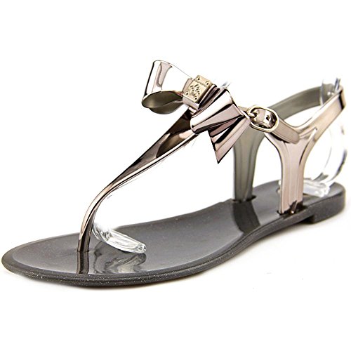 BCBGeneration Delight Women Open Toe Synthetic Bronze Thong Sandal