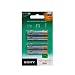 Sony Nickel-Metallhydrid Akkus 4er Pack Micro Ni-MH 1,2 V 1000 mAh