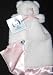 Gerber Bear Security Blanket with Pink Satin Lining Image