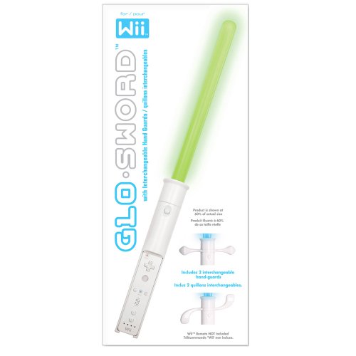 Glo Sword for Nintendo Wii - Power Green