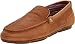 L.B. Evans Men's Finn Driving Moccasin,Brown,14 3E US