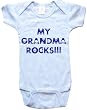 MY GRANDMA ROCKS!!! - BigBoyMusic Baby Designs - White, Blue or Pink Onesie / Baby T-shirt