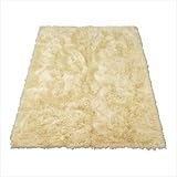 IMAGE OF Animal Ivory Sheepskin Novelty Rug Size: 4'7