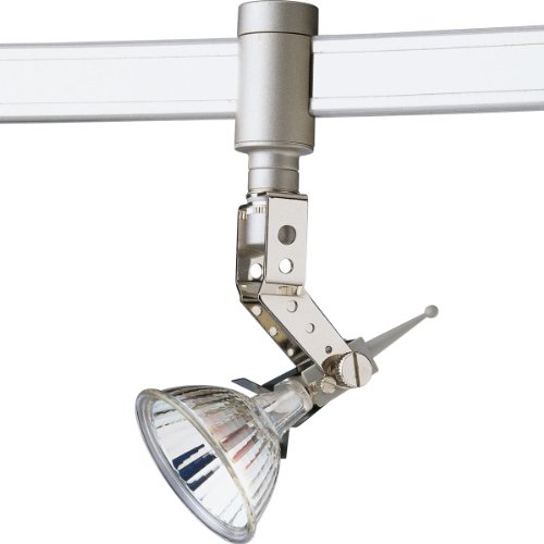 Best Price Progress Lighting P6126-09 12 Volt MR16 Flex Track Head with Bare Lamp, Brushed Nickel
