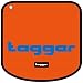 TAGGER(�^�K�[) CREW(��T�C�Y) FLAP LOGO DUOR CF-22