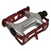 Origin8 Pro Track Light Pedals - 9/16" Red