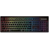 Tesoro Excalibur Spectrum G7SFL Red Mechanical Switch Single Individual Per Key Full Color RGB LED Backlit Illuminated Mechanical Gaming Keyboard TS-G7SFL (RD)